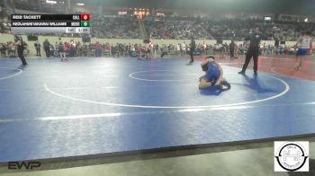101 lbs Round Of 32 - Reid Tackett, Collinsville Junior High vs Keolahuki`iakawai Williams, Moore JH