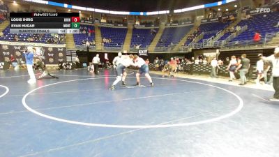 252 lbs Quarterfinal - Louis Ihrig, Avon Grove vs Evan Hugar, Montgomery