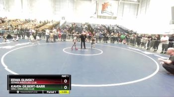 63 lbs Quarterfinal - Kaven Gilbert-Barr, WRCL Wrestling Club vs Edwa Glinsky, Quaker Wrestling Club