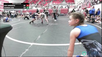 80 lbs Consi Of 8 #1 - Laramie Coburn, Grover Rains Wrestling Club vs Jaxon Walker, Harrah Little League Wrestling