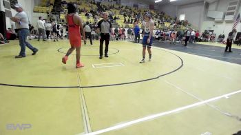 140 lbs Round Of 16 - Eric Martinez, Tahlequah Wrestling Club vs Ty Purcell, Vinita JH