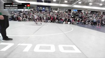 130 lbs Semifinal - Sage Eggleston, Maple Mountain vs Savina La Grass, Hillcrest