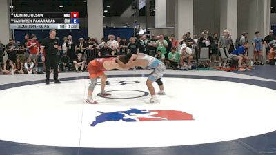 60 kg Cons. Rd Of 64 - Dominic Olson, MWC Wrestling Academy vs Jahryzen Pagaragan, Gold Rush Wrestling