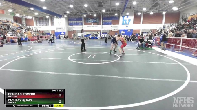 145 lbs Cons. Round 2 - Trinidad Romero, Barstow vs Zachary Quaid, Ramona