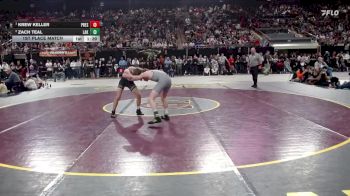 5A 106 lbs 1st Place Match - Krew Keller, Preston vs Zach Teal, Lakeland