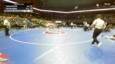 190 Class 2 lbs Cons. Round 2 - Jessie Nelson, Nixa vs Kaylee Riegel, Rolla