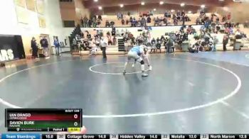 145 lbs Cons. Round 2 - Savien Burk, Mazama vs Ian Drago, Elmira/Crow