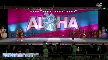 Topic of Discussion - Rumors [2025 L4.2 Senior - D2 - Small Day 1] 2025 Aloha Gatlinburg Showdown