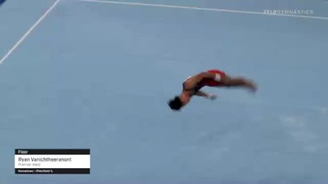 Ryan Vanichtheeranont - Floor, Premier West - 2021 US Championships
