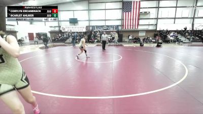 135 lbs Cons. Semi - Cortlyn Ercanbrack, Juab vs Scarlet Ahlmer, Juab