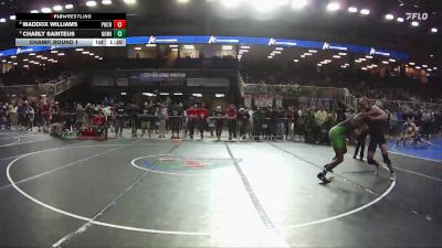 150 2A Champ. Round 1 - Maddox Williams, Port Charlotte vs Charly Sainteus, North Miami