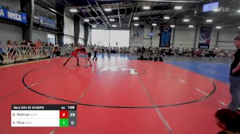 138 lbs Rr Rnd 1 - Blake Reihner, Quest School Of Wrestling Gold vs Adriel Pina, Mayo Quanchi B