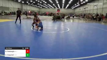 3rd Place - Barrett Redeagle, Salina Wrestling Club vs Aidan Esquivel, Tuff Kidz