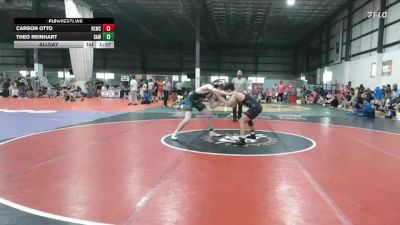 157 lbs Allday - Theo Reinhart, SOUTH AUGUSTA WRESTLING vs Carson Otto, RED LION WRESTLING CLUB