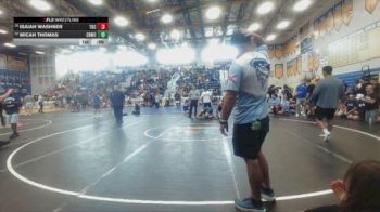 132 lbs Cons. Round 3 - Isaiah Washner, Grapple Academy vs Micah Thomas, Miami Palmetto Sr High