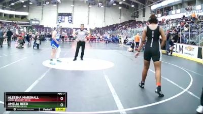 185 lbs Cons. Round 5 - Amelia Reed, Horseheads Sr HS vs Aleesha Marshall, Union-Endicott Sr HS