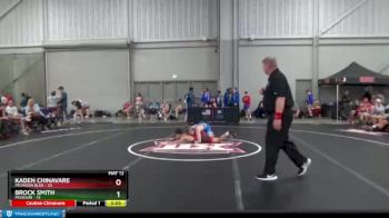 126 lbs Quarterfinals (8 Team) - Kaden Chinavare, Michigan Blue vs Brock Smith, Missouri