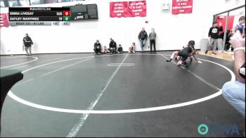 67 lbs Semifinal - Emma Livesay, Blanchard Wrestling Club vs Zayley Martinez, Tuttle Wrestling