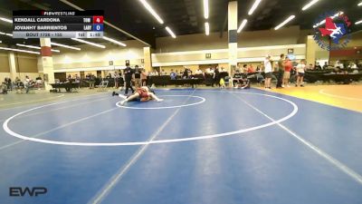 155 lbs Rr Rnd 2 - Kendall Cardona, Tom Eagle Wrestling Academy vs Jovanhy Barrientos, Labyrinth Wrestling Club