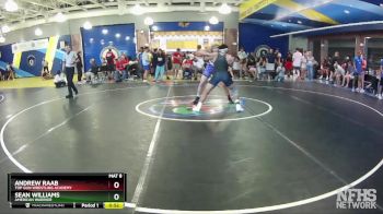 165 lbs Cons. Round 4 - Sean Williams, American Warrior vs Andrew Raab, Top Gun Wrestling Academy