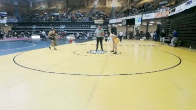 157 lbs Champ. Round 2 - Aaron Aragon, Schreiner Univsrity vs Johnny Thomas, Fort Hays State