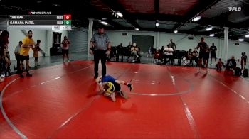 44 lbs Round 3 (6 Team) - Samara Patel, Scorpions vs Tae Han, RedNose WS