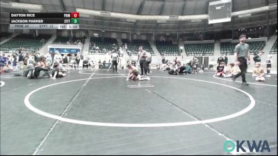 80 lbs Consolation - Dayton Rice, Prime Wrestling vs Jackson Parker, Standfast