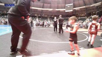 46 lbs Round Of 16 - Ryker Needham, Coweta Tiger Wrestling vs Lyric Floyd, Cushing Tigers