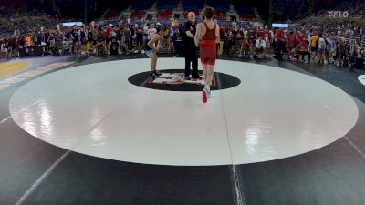 126 lbs Rnd Of 256 - Creed Wright, WA vs Patrick Skrundz, WI