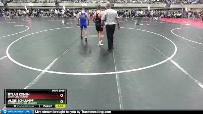 130 lbs Champ. Round 2 - Alois Schlumpf, Askren Wrestling Academy vs Rylan Konen, Wrestling Factory