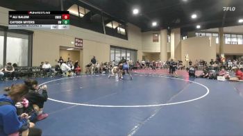 138 lbs Cons. Round 5 - Ali Salem, United Wrestling Of Katy vs Cayden Myers, Bishop Wrestling