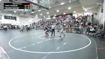 138 lbs Champ. Round 1 - Wyatt Chandler, Santa Margarita vs Eduardo Sanchez, Aquinas