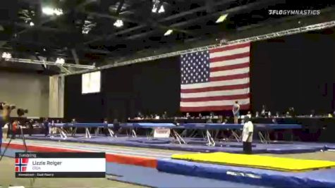 Lizzie Roiger - Tumbling, CIGA - 2021 USA Gymnastics Championships
