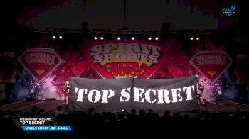 Cheer Infinity Allstars - Top Secret [2025 L3 Senior - D2 - Small Day 2] 2025 Spirit Sports Myrtle Beach Nationals