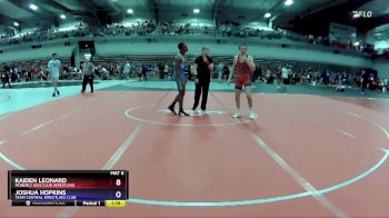 113 lbs Cons. Round 1 - Kaiden Leonard, Moberly Kids Club Wrestling vs Joshua Hopkins, Team Central Wrestling Club