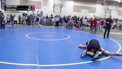 157 lbs Quarters - Wesley Kent, Sublime Wrestling Academy vs Lucca Villa, TW Wrestling