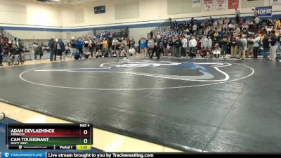 113 lbs Quarterfinal - Cam Tousignant, Scott West vs Adam Devlaeminck, Minneota