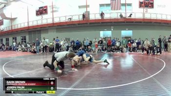 126 lbs Cons. Semi - Joseph Paun, Rick Larsen Wrestling Club vs Gavin Brown, Contenders Wrestling Academy