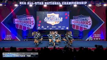 Louisiana Cheer Force - Fire [2026 L4 Junior - Flex - Medium Day 1] 2026 NCA All-Star National Championship