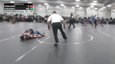 113 lbs Round 1 (10 Team) - Ryan Bozelli, Savage WA White vs Ryder Linker, Rocket Rams