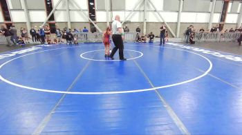 66-67 lbs Round 3 - Ninel Mendoza, Moses Lake Wrestling Club vs Ryker McKinley, La Grande Mat Club