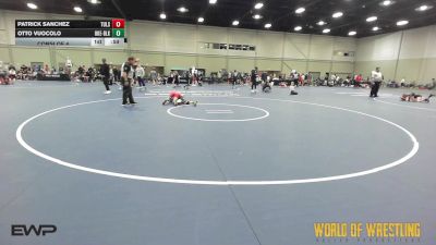 72 lbs Consi Of 4 - Patrick Sanchez, Tulsa Elite 12U 2 vs Otto Vuocolo, OK Elite 12U Black