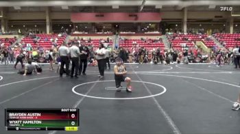 95 lbs Cons. Semi - Wyatt Hamilton, Triumph vs Carter Hart, Mulvane Jr. Wrestling Club