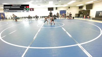 58-61 lbs Quarterfinal - Lorenzo Christensen, Reign WC vs Jj Cruz, MTC