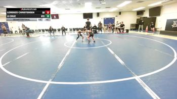 58-61 lbs Quarterfinal - Lorenzo Christensen, Reign WC vs Jj Cruz, MTC