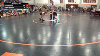 86 lbs Round 2 - Leo Spratt, Wrath vs Case Hansen, DC Elite