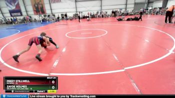 88 lbs Rd# 9- 2:15pm Saturday Final Pool - Mikey Stillwell, PA Gold vs Zayde Holmes, Oklahoma Outlaws Red