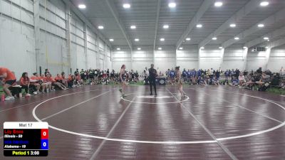 95 lbs Lily Enos, Illinois vs Ella Harmon, Alabama