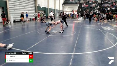 126 lbs Cons. Round 2 - Canon Holley, Central Valley vs Brody Sparks, Scramblers