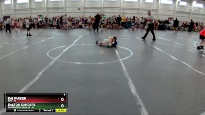 44 lbs Round 6 (8 Team) - Kai Parker, OMP vs Easton Sanders, Contenders WA Blue